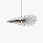 Zenro Modern Flower Fabric Pendant Light 4 Color, Black/White/Gold/Brown - Lamp Outdoor