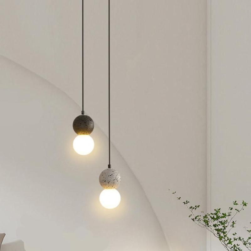 Kessie Pendant Light Travertine - Lamp Outdoor