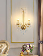 Crystal Pearl Chain Wall Lamp - Lamp Outdoor