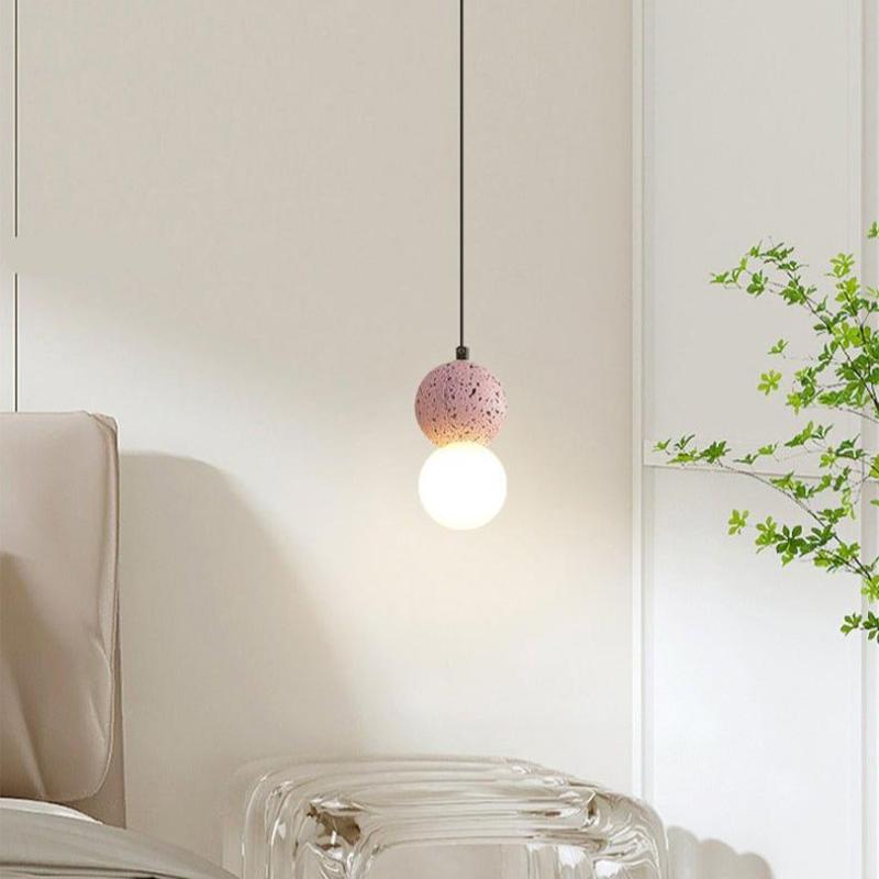 Kessie Pendant Light Travertine - Lamp Outdoor