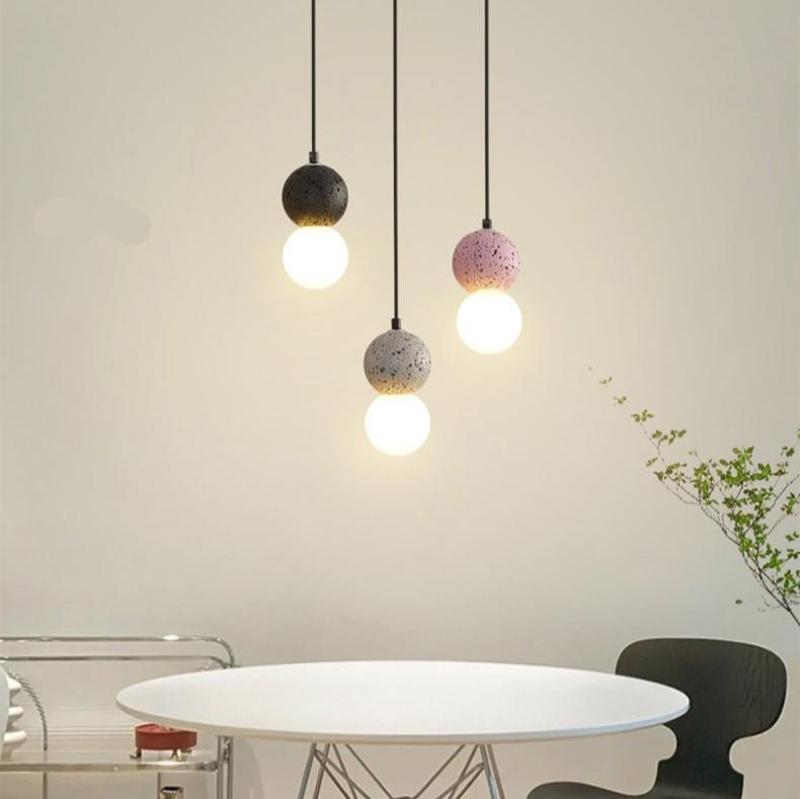 Kessie Pendant Light Travertine - Lamp Outdoor