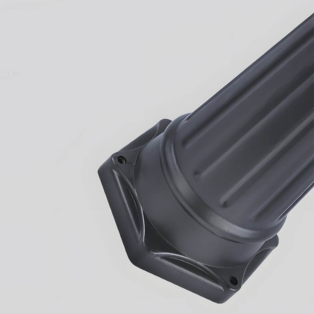 102-Inch Black Outdoor Street Light with 3-Light Post Lamp and Pole - Lamp Outdoor