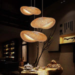 Rinwa Natural Pendant Light for Dining Room/Kitchen Island, Bamboo - Lamp Outdoor