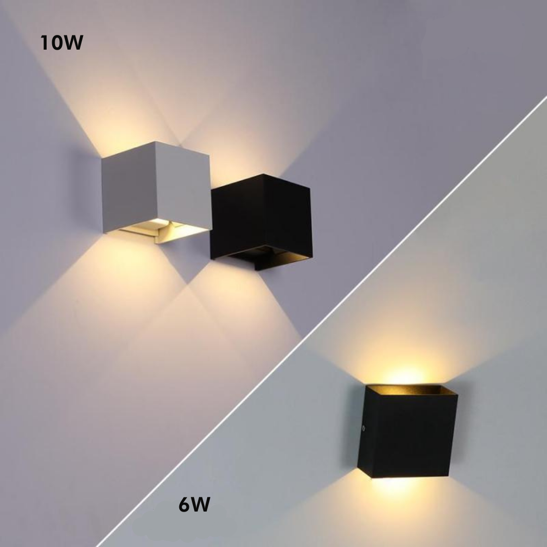 Ray Modern Adjustable Square Outdoor Wall Lamp LED - Lamp Outdoor