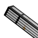 Long Rectangular Waterproof LED Black Modern Outdoor Wall Lamp - Lamp Outdoor