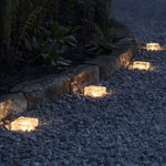 2V Mount-Free Ice Cube Lights Colorful Modern Smart Solar Outdoor Step Lighting - Lamp Outdoor