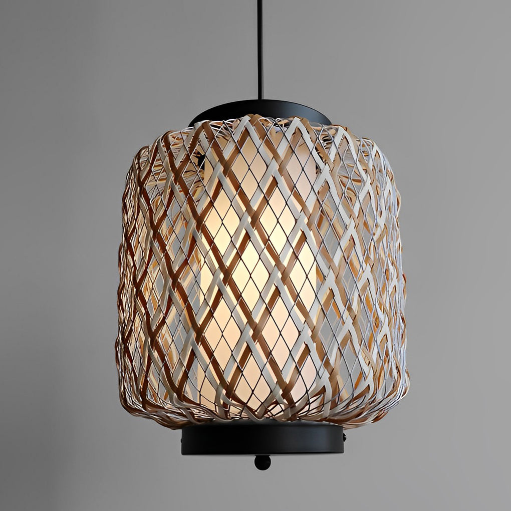 Rattan Waterproof Rustic Modern Outdoor Chandelier Pendants Ceiling Lights - Lamp Outdoor