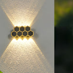 Beehive-shaped LED Up and Down Lights Waterproof Modern Wall Washer Light - Lamp Outdoor