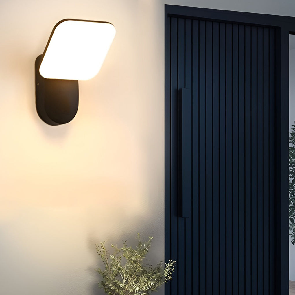 Square LED 12w Waterproof Modern Outdoor Wall Lamp Wall Sconces Lighting - Lamp Outdoor