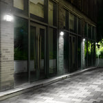 Rectangular Waterproof LED Motion Sensor Solar Wall Lights Outdoor Wall Lamp - Lamp Outdoor