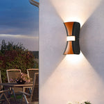 Waterproof Up and Down Lights Modern LED Wall Lamp Wall Sconces Lighting - Lamp Outdoor