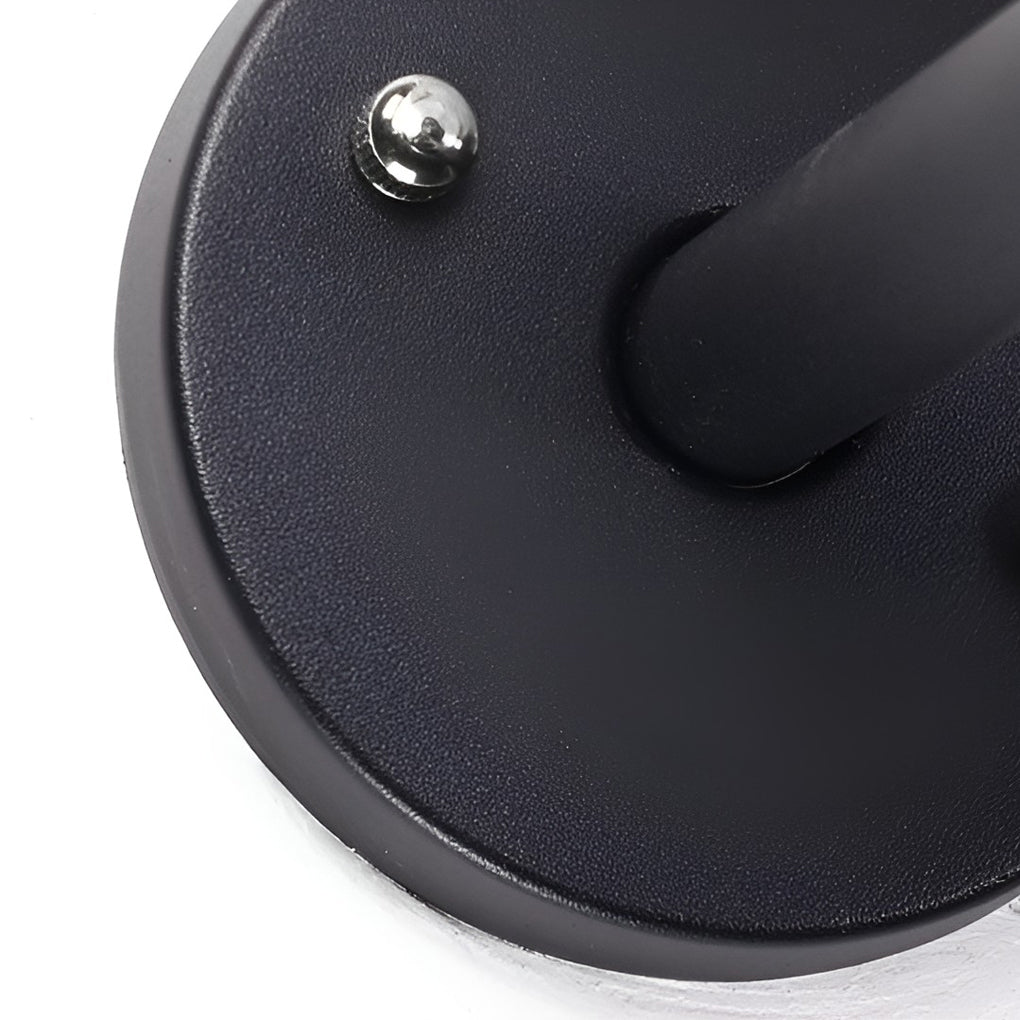 Round Three Step Dimming LED Modern Solar Wall Lights Outdoor Wall Lamp - Lamp Outdoor