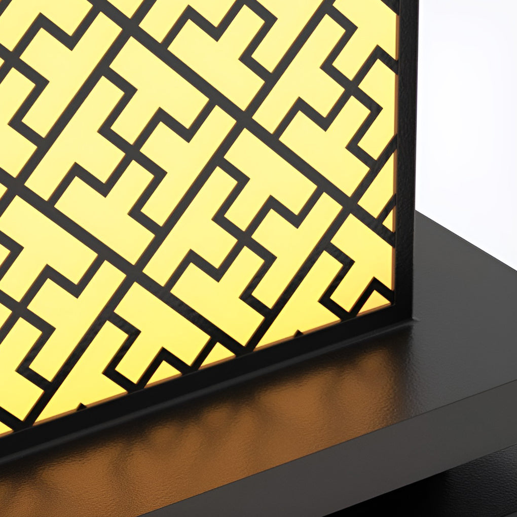 Square Waterproof Modern Solar Outdoor Fence Post Lights Pillar Light - Lamp Outdoor