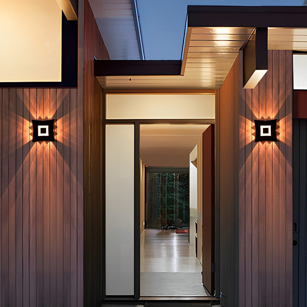 Four Way Wall Light Facade Light Outdoor LED 8W 4W 19W 6W Waterproof - Lamp Outdoor