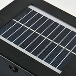 Remote-Controlled Industrial Solar Bollard Lights Waterproof & Square Outdoor Lighting - Lamp Outdoor