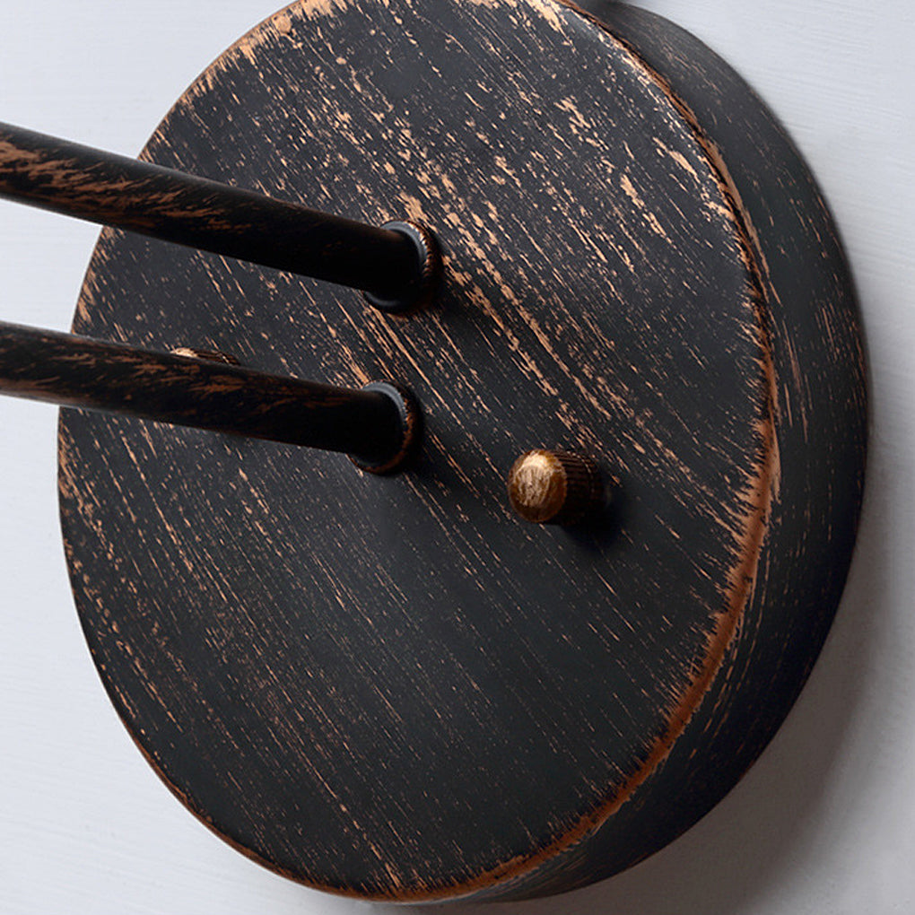 Retro Conical Iron Waterproof Industrial Style Outdoor Wall Lamp Exterior Lights - Lamp Outdoor