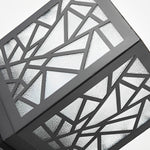 Modern Solar LED Path Lights Black Waterproof Outdoor Lawn Bollard Lights - Lamp Outdoor