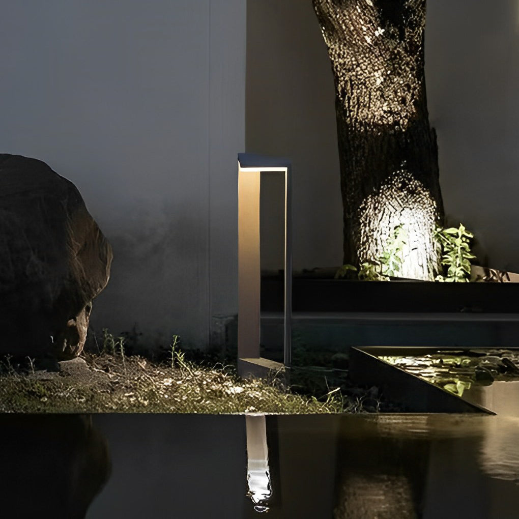 Sleek Linear 12W LED Pathway Light Minimalist Outdoor Landscape Lamp - Lamp Outdoor