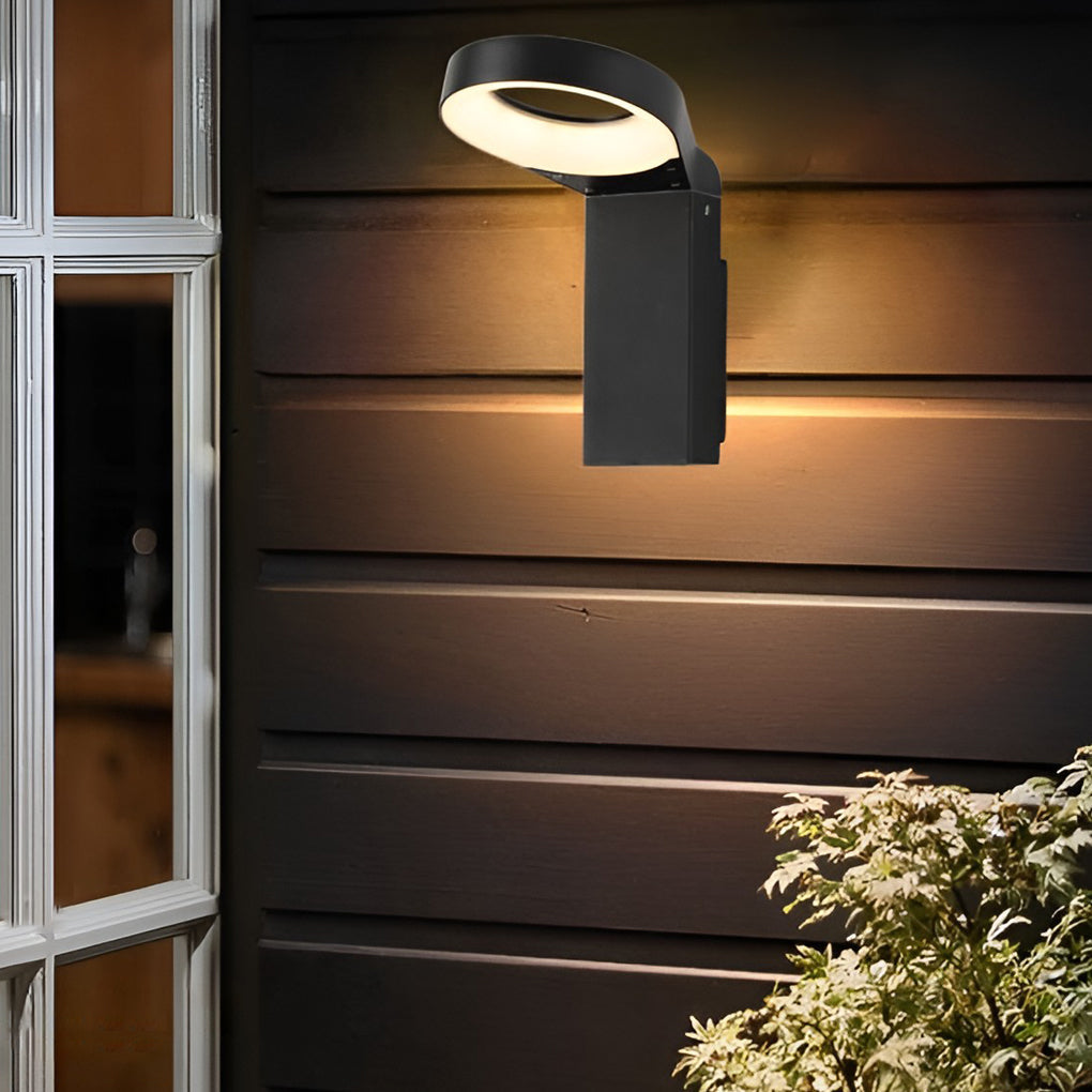 18W LED Ring Outdoor Landscape Lighting – Versatile Wall & Path Lamp - Lamp Outdoor