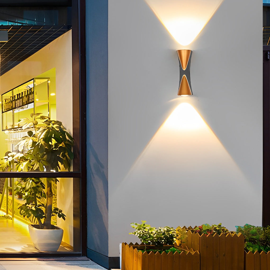 Creative Up and Down Lights LED Waterproof Modern Outdoor Wall Lamp - Lamp Outdoor