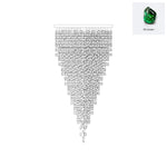 Veshaa Postmodern Luxury Stone Crystal Chandelier - Lamp Outdoor