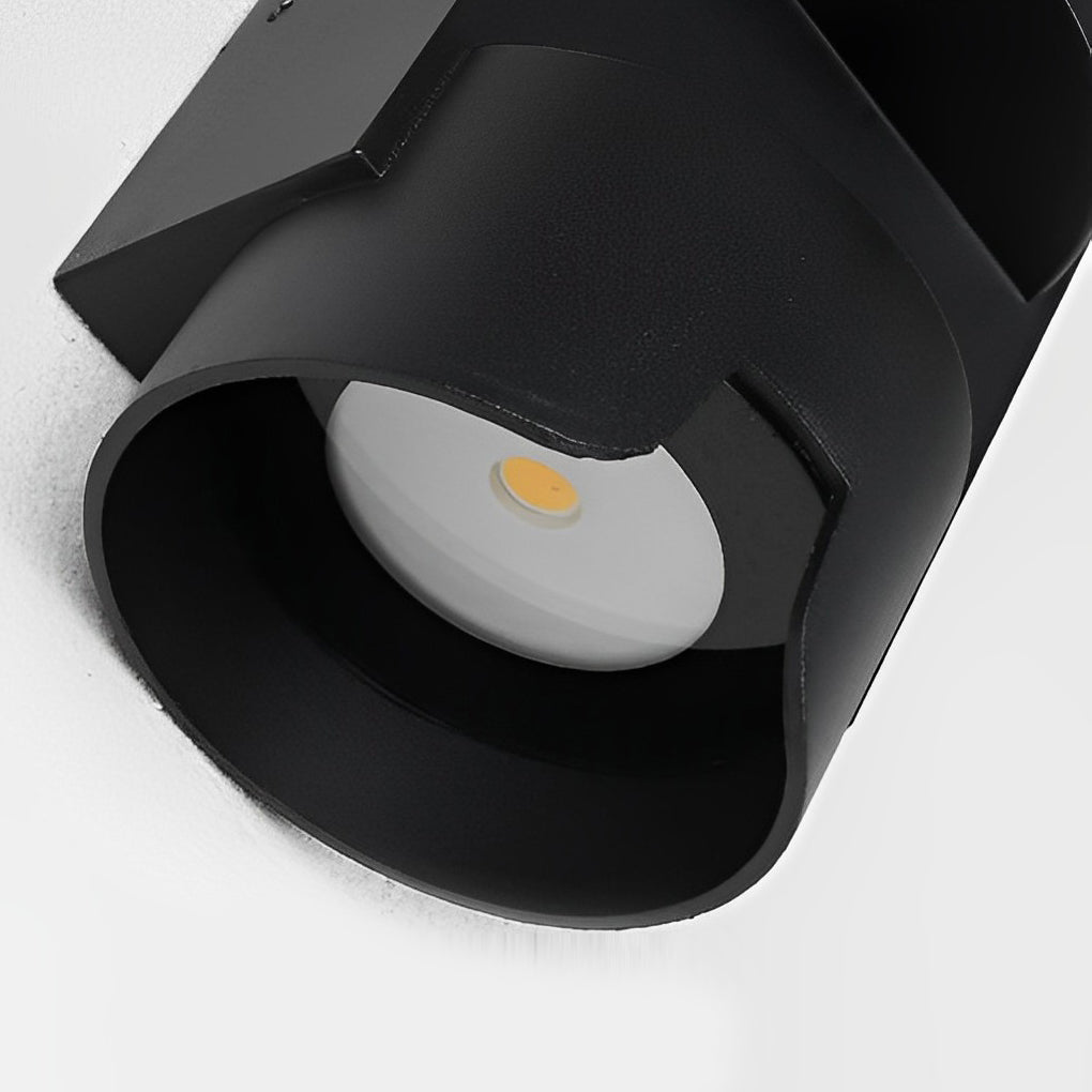 Waterproof Up and Down Light LED Black Modern Wall Washer Light Wall Lamp - Lamp Outdoor