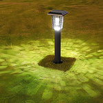 360° Multifunctional Solar Mosquito Killer Lamp with Waterproof, Dual Lighting Modes - Lamp Outdoor