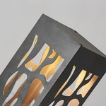 Solar-Powered Modern Outdoor Lawn Lights with Creative Hollow-Out Branch Pattern - Lamp Outdoor