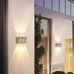 Waterproof Up and Down Lights LED Modern Outdoor Wall Sconce Lighting - Lamp Outdoor