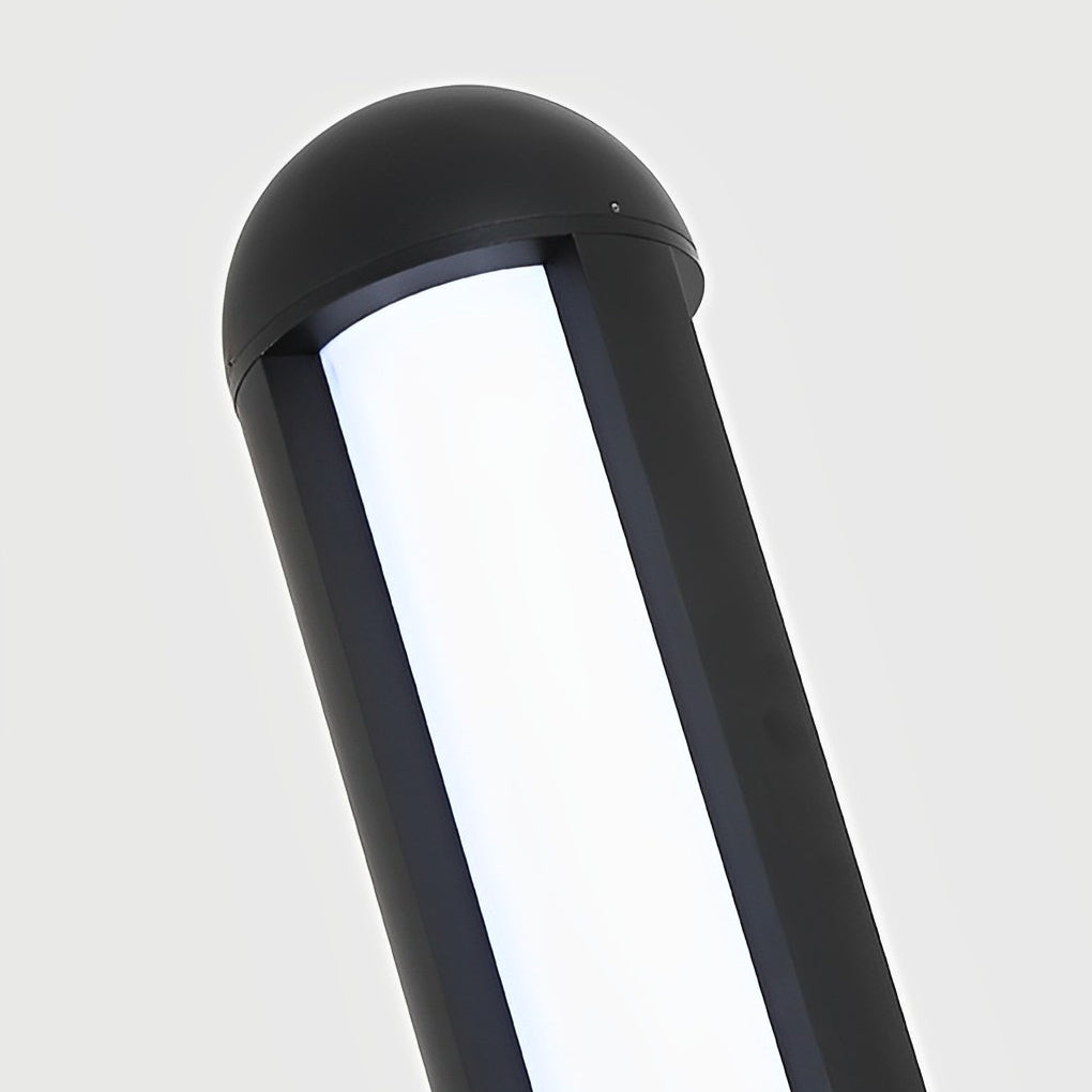 Minimalist Waterproof LED Black Modern Residential Outdoor Bollard Lights Yard Lighting - Lamp Outdoor