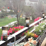 Retro Portable Waterproof Intelligent Led Solar Powered Outdoor Lights - Lamp Outdoor