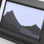 Square Waterproof Mountain Scenery Traditional Solar Post Caps Lights - Lamp Outdoor