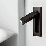 Arisha Modern Rotatable Bedside Sconce, Cylindrical/Square - Lamp Outdoor