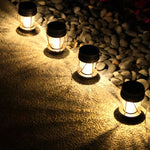 Retro Portable Waterproof Intelligent Led Solar Powered Outdoor Lights - Lamp Outdoor
