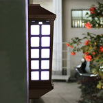 Solar LED Light-controlled Motion Sensor Modern Outdoor Wall Lamp - Lamp Outdoor