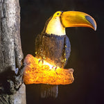 Resin Simulation Animal Parrot Shape 24V LED Waterproof Outdoor Lights - Lamp Outdoor