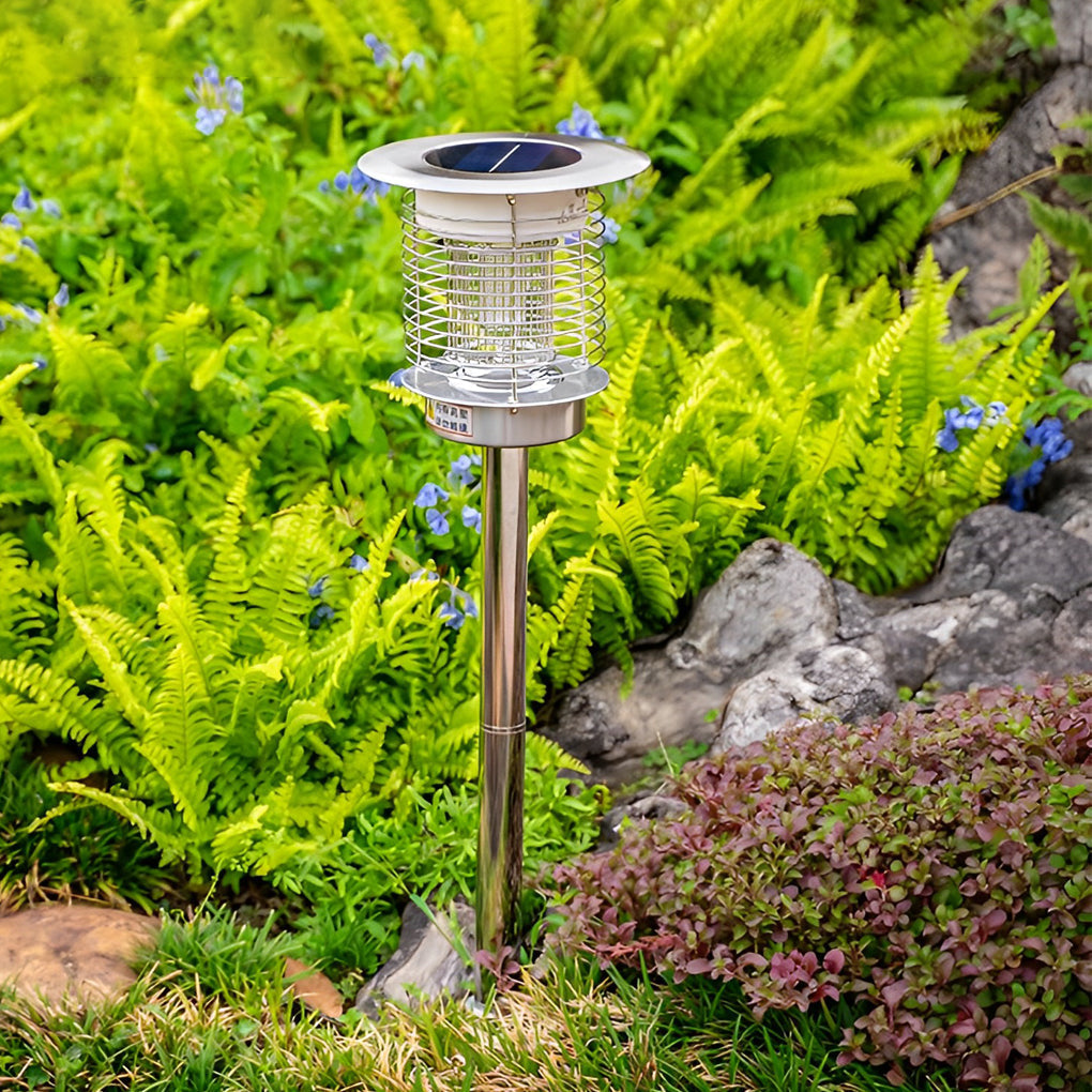 Advanced Solar-Powered Mosquito Killer Lamp Eco-Friendly Garden Light - Lamp Outdoor