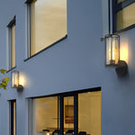 Modern Minimalist Round Stainless Steel Outdoor Light – Wall & Post Installation Options - Lamp Outdoor