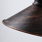 Retro Conical Iron Waterproof Industrial Style Outdoor Wall Lamp Exterior Lights - Lamp Outdoor