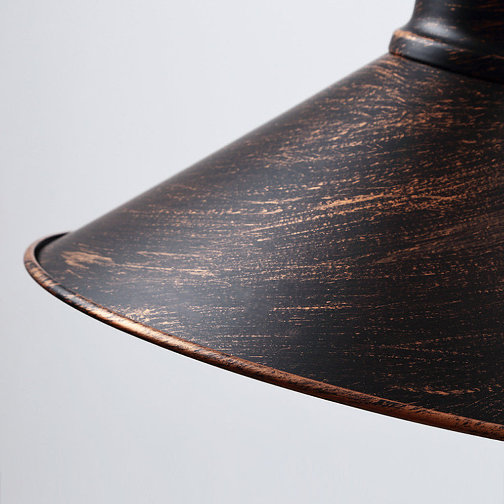 Retro Conical Iron Waterproof Industrial Style Outdoor Wall Lamp Exterior Lights - Lamp Outdoor