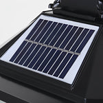 Retro Pattern Waterproof LED European Style Solar Fence Post Lights - Lamp Outdoor