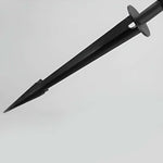 Sleek Black Oval Ring LED Solar Lights Modern Outdoor Minimalist Design - Lamp Outdoor