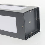 Modern Black Solar Bollard Lights Automatic, Waterproof LED Outdoor Lighting - Lamp Outdoor