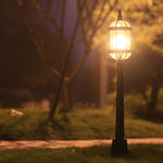 Vintage Golden LED Outdoor Pathway Light Luxury European-style Lawn Lamp - Lamp Outdoor