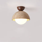 Solana Travertine Ceiling Light - Lamp Outdoor