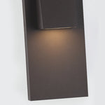Rectangle Waterproof LED Black Modern Outdoor Wall Lamp Wall Light Fixture - Lamp Outdoor
