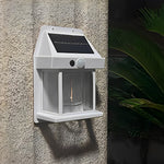 Tungsten Bulb Solar Wall Lanterns Dusk to Dawn Motion Senor Lighting - Lamp Outdoor