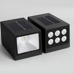 Rectangular Waterproof Up and Down Lights LED Solar Modern Wall Sconce Lighting - Lamp Outdoor