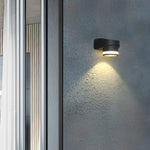 Round Up and Dawn Light LED Waterproof Black Outdoor Wall Washer Lights - Lamp Outdoor