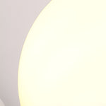Adjustable Brightness LED Solar Pathway Lights Round Ball Design - Lamp Outdoor